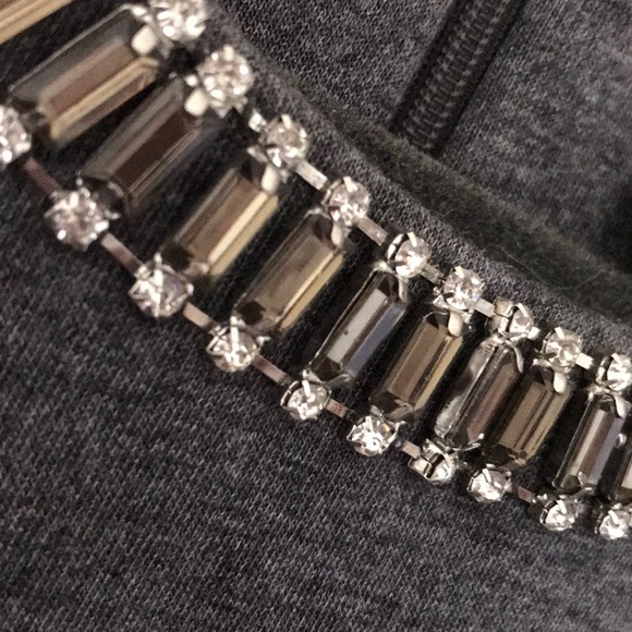 NWOT Cynthia Rowley Rhinestone Embellished Top - Picture 5 of 8